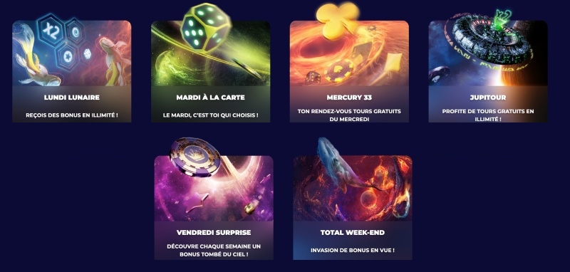 Space Fortuna Casino Bonus