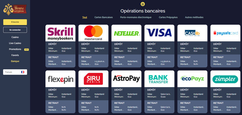 metode tangkapan layar pembayaran montecryptos