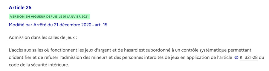 Peut on aller au casino sans carte d&rsquo;identit&eacute; ?