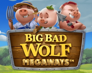 logo big bad wolf megaways