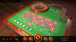 capture d'&eacute;cran american roulette 3d