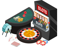 illustration jeux de casino divers