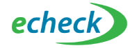 eCheck logo