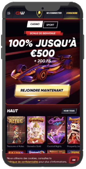 quickwin casino version mobile