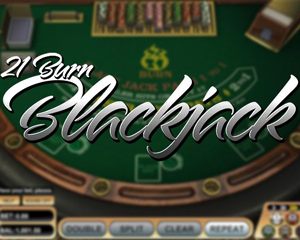 21 burn blackjack logo