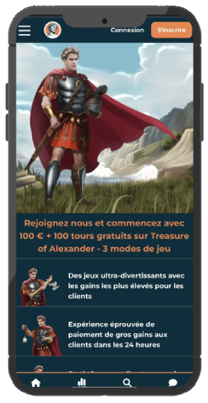 alexander casino version mobile