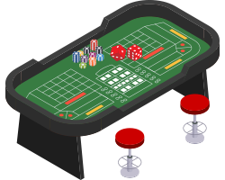 illustration table de craps
