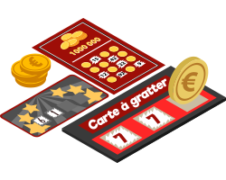illustration cartes &agrave; gratter