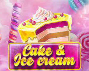 cake and ice cream logo