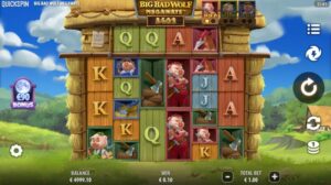 capture d'écran big bad wolf slot