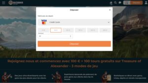 capture d'&eacute;cran d&eacute;p&ocirc;t argent alexander casino