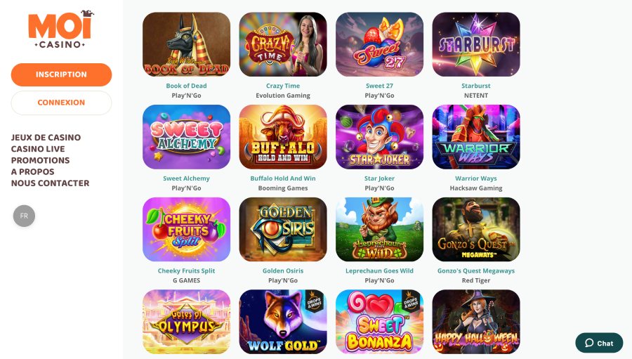 capture d'&eacute;cran jeux de casino moi casino
