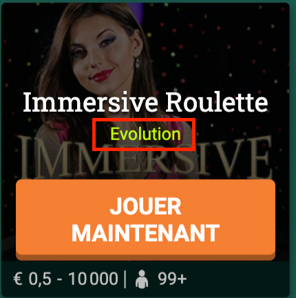 choisir fournisseur roulette en ligne