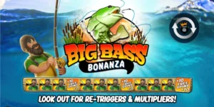 Ecran accueil big bass bonanza