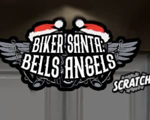 logo biker santa bells angels scratch