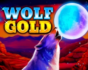 logo wolf gold