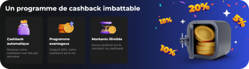 capture d'écran bonus cashback betify casino