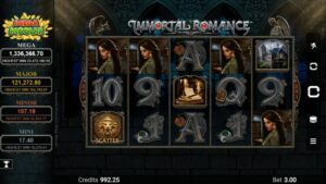 capture d'écran immortal romance mega moolah