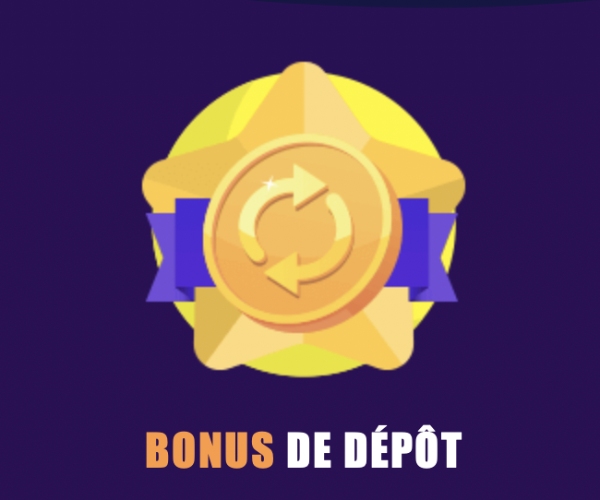 capture d'écran bonus de depot limewin