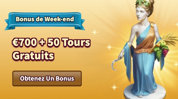 capture d'&eacute;cran bonus weekend myempire casino