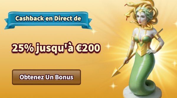 capture d'&eacute;cran cashback live myempire casino