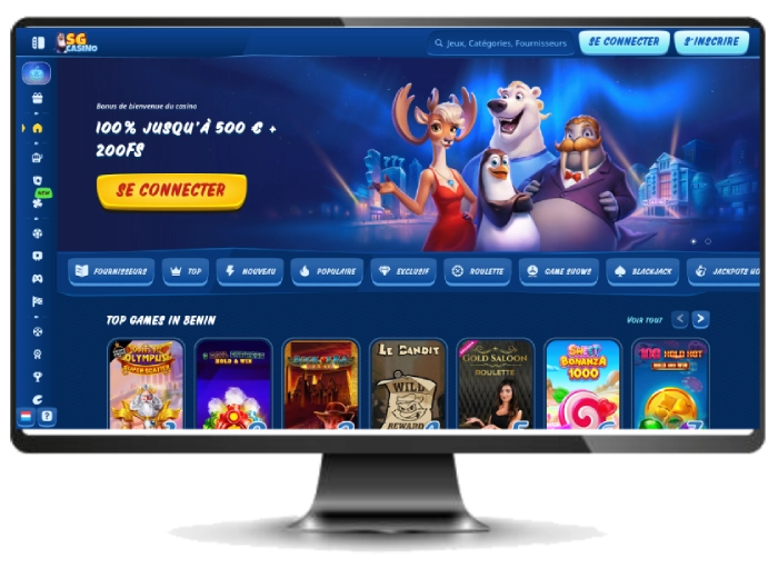 interface ordinateur sg casino