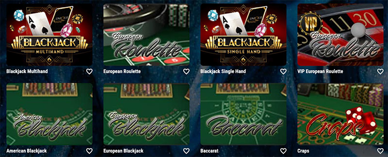 jeux de table atlantis slots