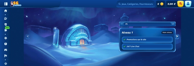 le programme vip de sg casino