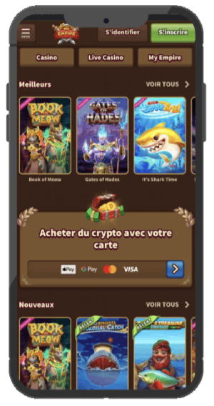 myempire casino version mobile