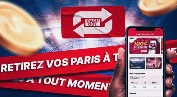 capture d'écran bonus cash out partouche casino
