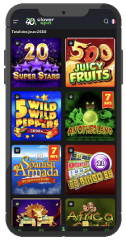 cloverspin version mobile