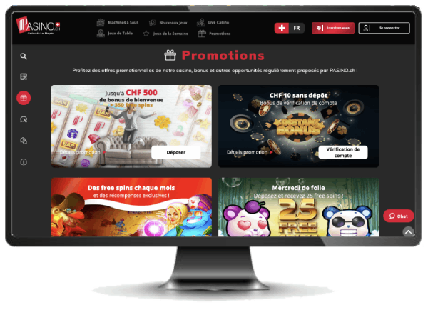 pasino casino version desktop