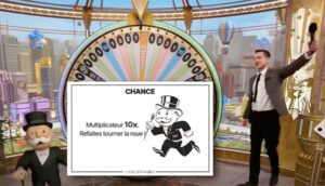 La case chance sur Monopoly Live