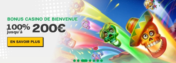 capture d'écran bonus de bienvenue betsamigo casino