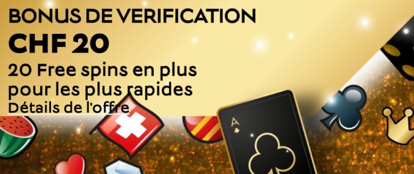 capture d'écran bonus de vérification gamrfirst casino