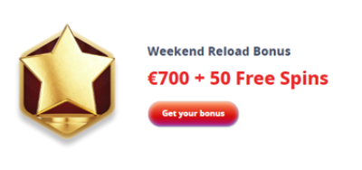 capture d'&eacute;cran bonus weekend casino infinity