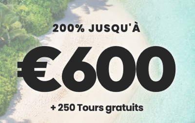 capture d'écran bonus de bienvenue casino sky