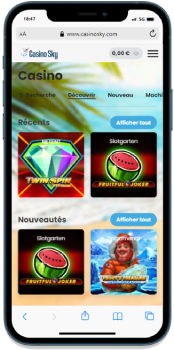 casino sky version mobile