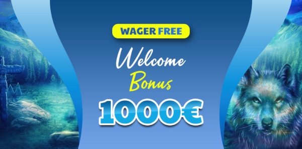 capture d'écran bonus de bienvenue wolfy casino