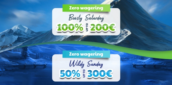 capture d'écran bonus weekend wolfy casino