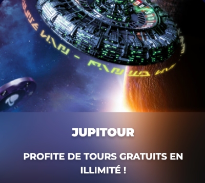 Interface du casino Space Fortuna montrant les promotions et les jeux