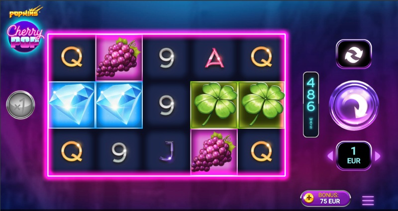 capture d'écran slot cherrypop