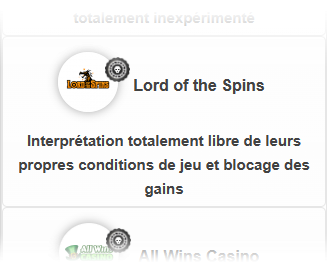 teasing liste noire CritiqueJeu