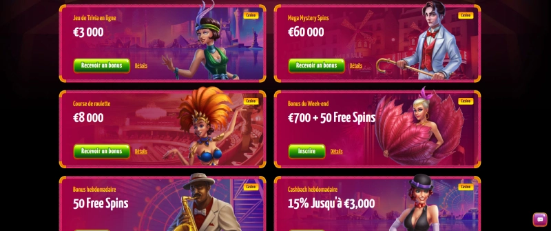 Toutes les promotions sur Joker8