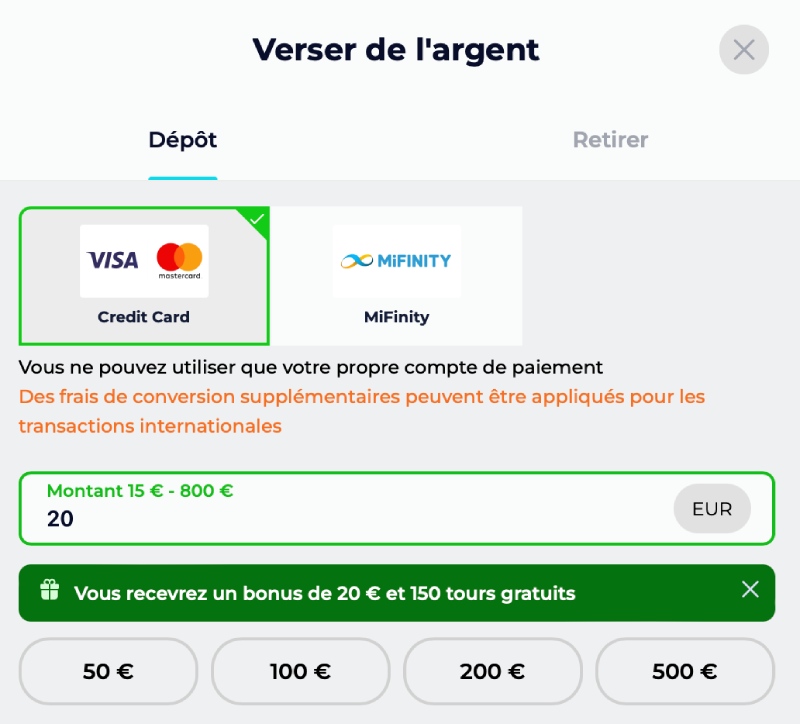 BdmBet bonus