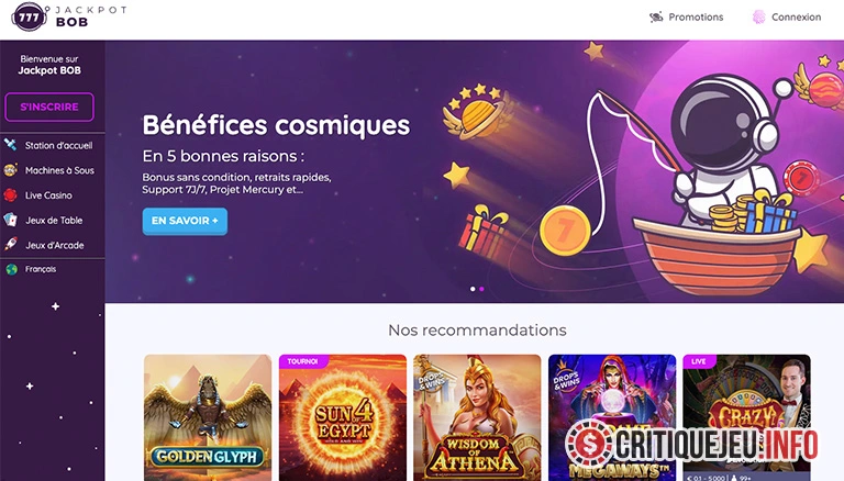 bonus de casino en ligne