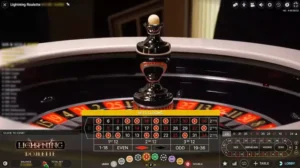 &Eacute;tape de fermeture des mises sur Lightning Roulette