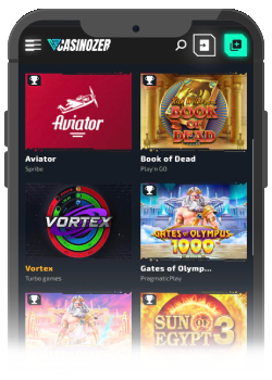 casinozer version mobile fading image