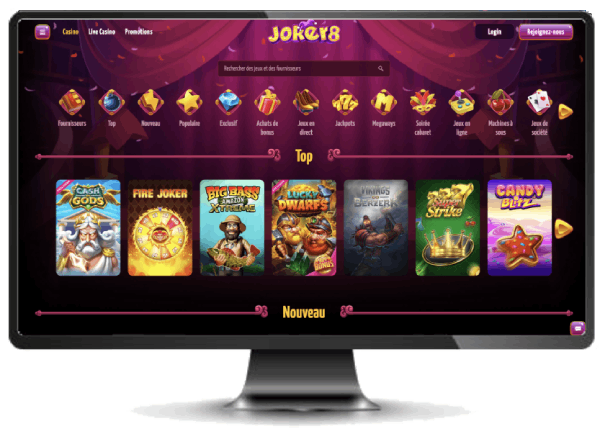joker8 casino version desktop