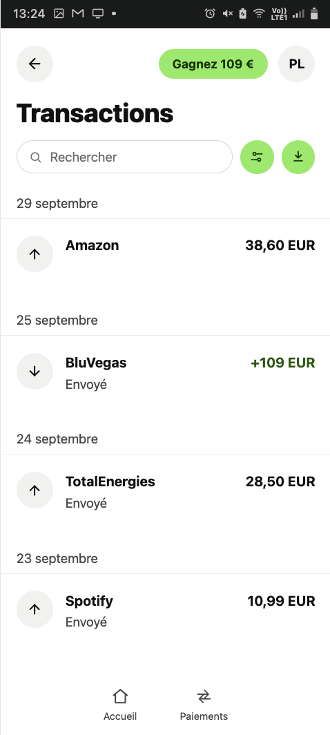 preuve de retrait sur bluvegas